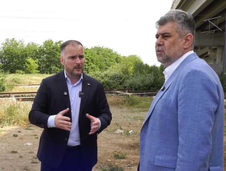 Marcel Ciolacu, în vizită în zona Petricani a Capitalei, unde Rareș Hopincă își propune să construiască cel mai mare parc al Sectorului 2 și o nouă sală polivalentă