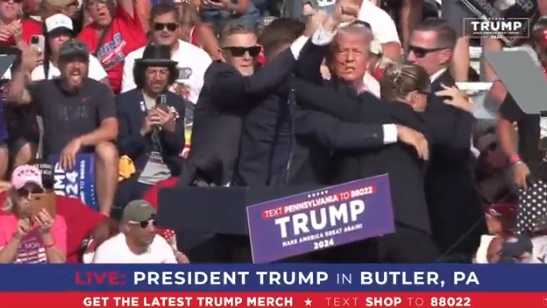 Prima imagine cu atacatorul lui Donald Trump. Martor: „Le-am arătat polițiștilor un tip cu o pușcă, târându-se pe acoperiș, și ei, nimic” (FOTO)