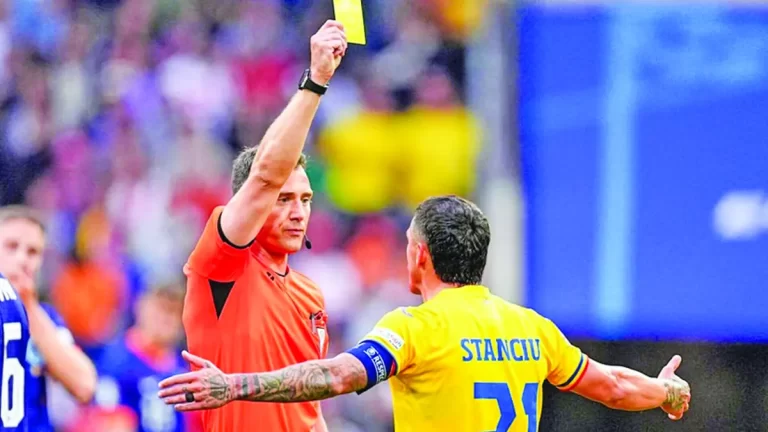 Istoric negru pentru arbitrul semifinalei Olanda – Anglia