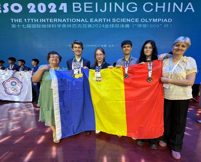 Elevii români, o nouă performanță lăudabilă: patru medalii la Olimpiada Internațională „Științele Pământului”