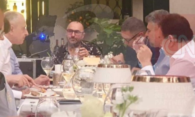Tucă, Geoană și Ciolacu au pus de-o golăneală prezidențială la un restaurant de fițe