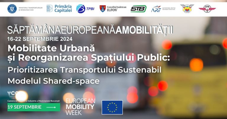 Conferința „Mobilitate Urbană și Reorganizarea Spațiului Public: Prioritizarea Transportului Sustenabil”