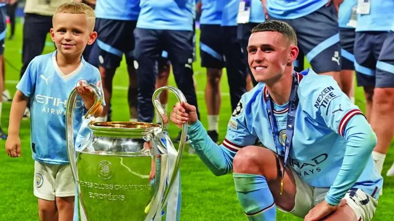 Fiul lui Phil Foden produce de la 5 ani!