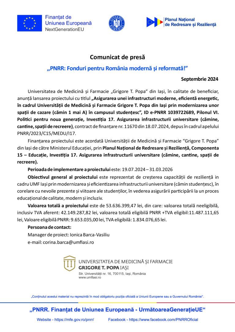 Comunicat de presă UMF Iași (1)