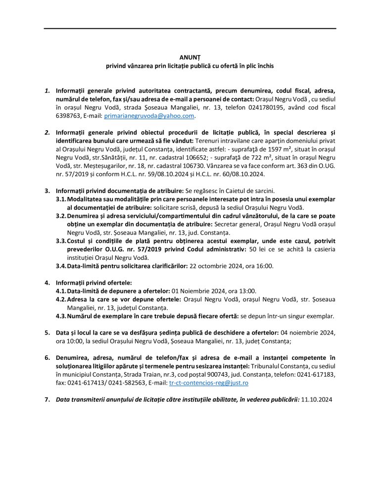 Comunicat de presă UAT Negru Vodă (2)