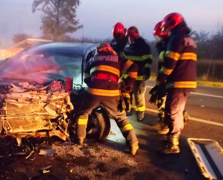 Accident cumplit pe DN2: doi morți și trei răniți