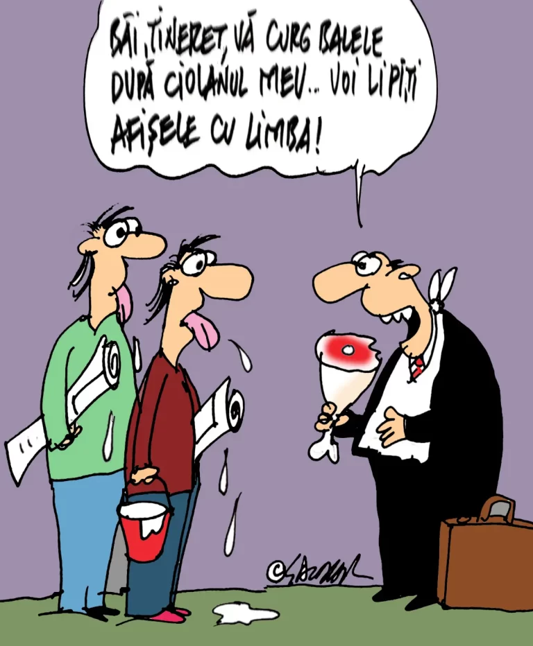 Caricatura Zilei
