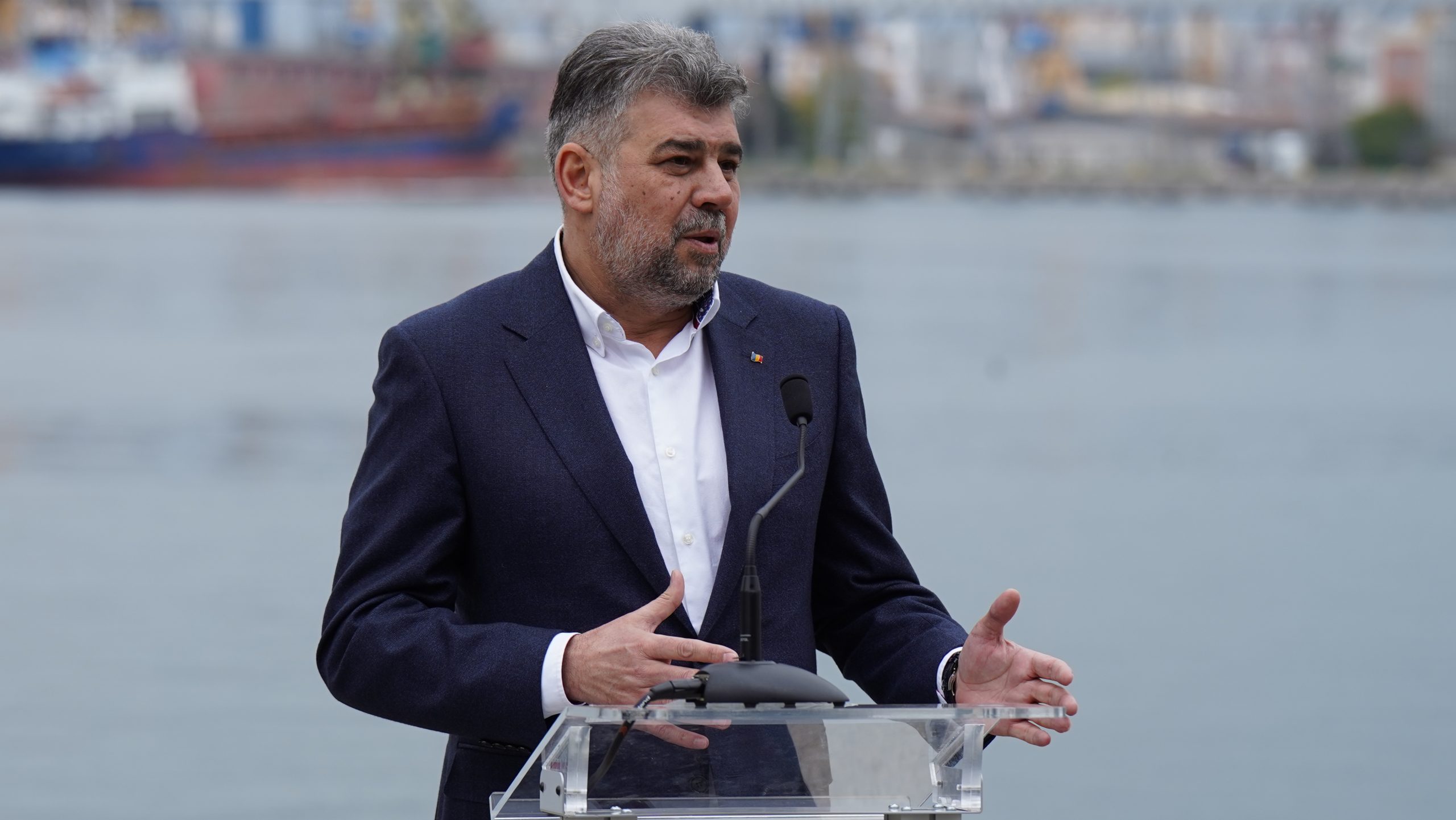 Ciolacu, în legătură cu dronele din Marea Neagră: „Nu a fost niciun pericol”