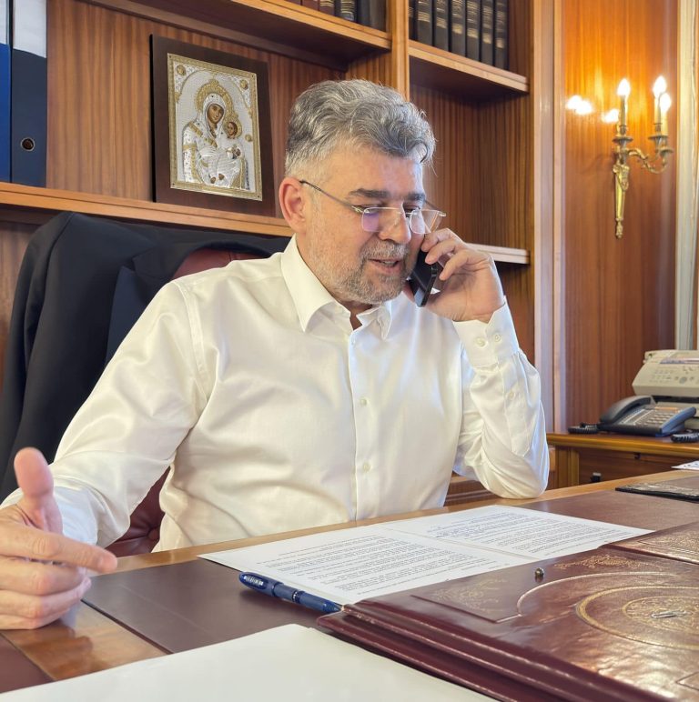 Marcel Ciolacu: Am avut o conversaţie telefonică foarte bună cu preşedintele ales al SUA, Donald Trump