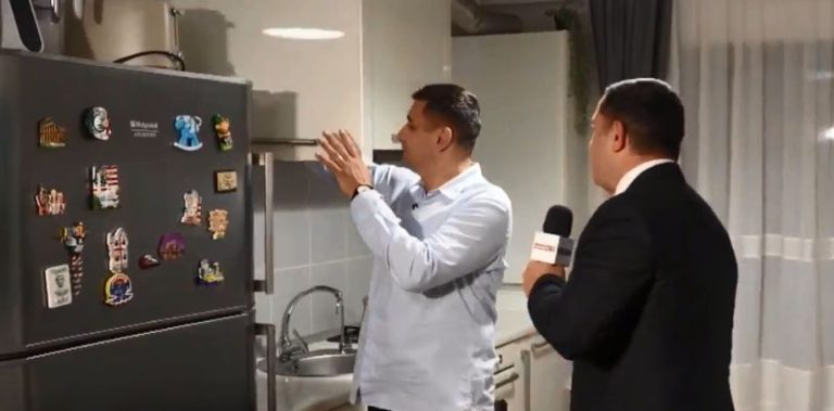 Cum arată casa în care locuiește George Simion. Ce are în frigider candidatul la prezidențiale: „De aici am energie” – VIDEO
