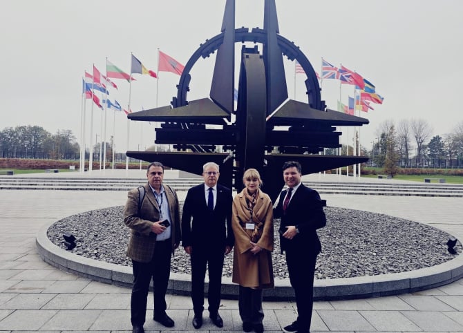 Delegația României la plenara Grupurilor de Transport din cadrul NATO, condusă de Ionuț Săvoiu