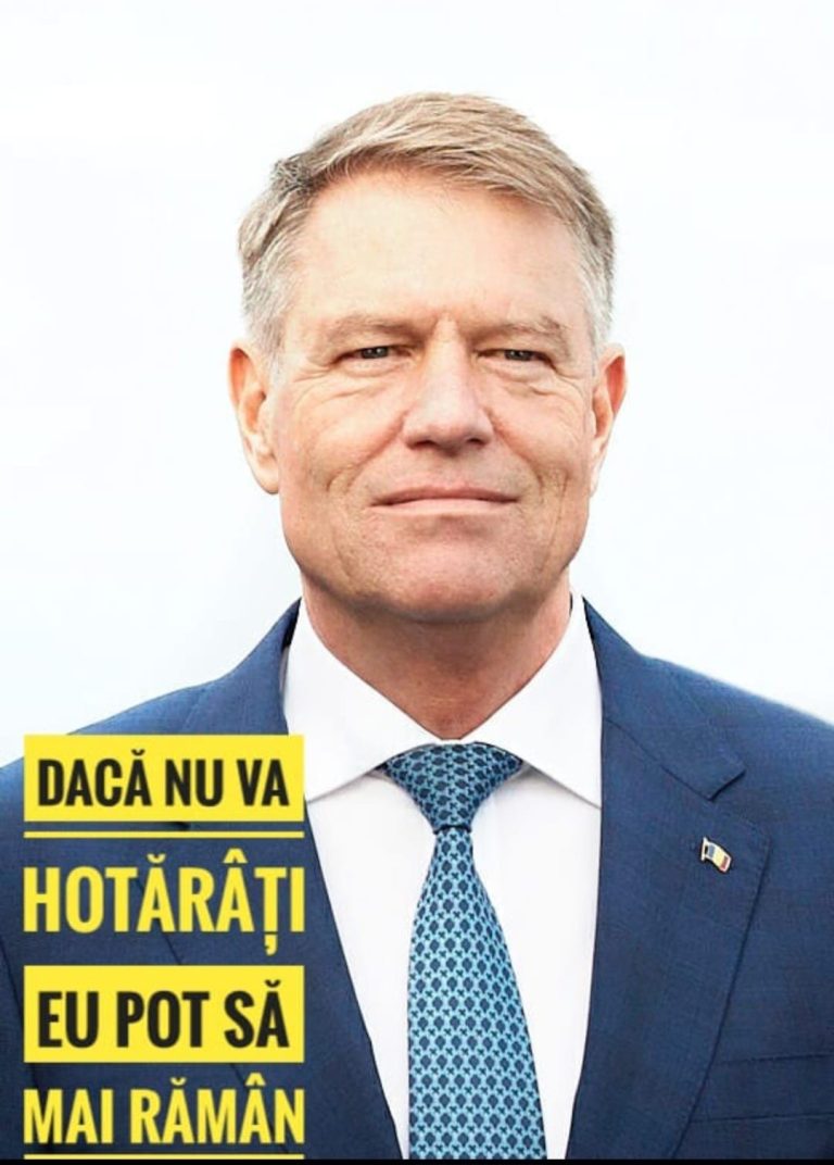 Iohannis a deschis Constituția: „Rămân președinte până la depunerea jurământului de către noul președinte”
