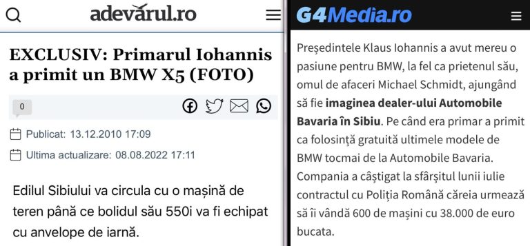 Călin Georgescu: „mascații” au descins la firmele care i-au închiriat mașini!/Își mai amintește cineva de BMW-urile lui Klaus Iohannis?