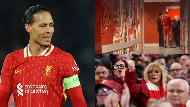 Fundașul lui Liverpool a surprins în discuții cu șeful lui PSG după eliminarea din Champions League