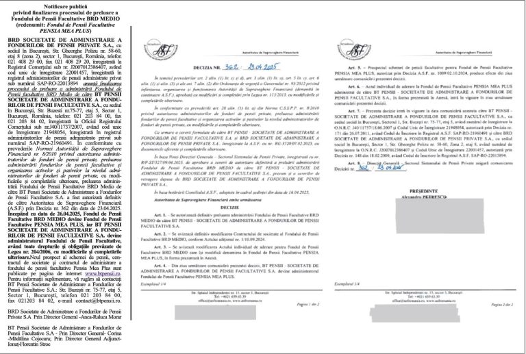 Notificare publică