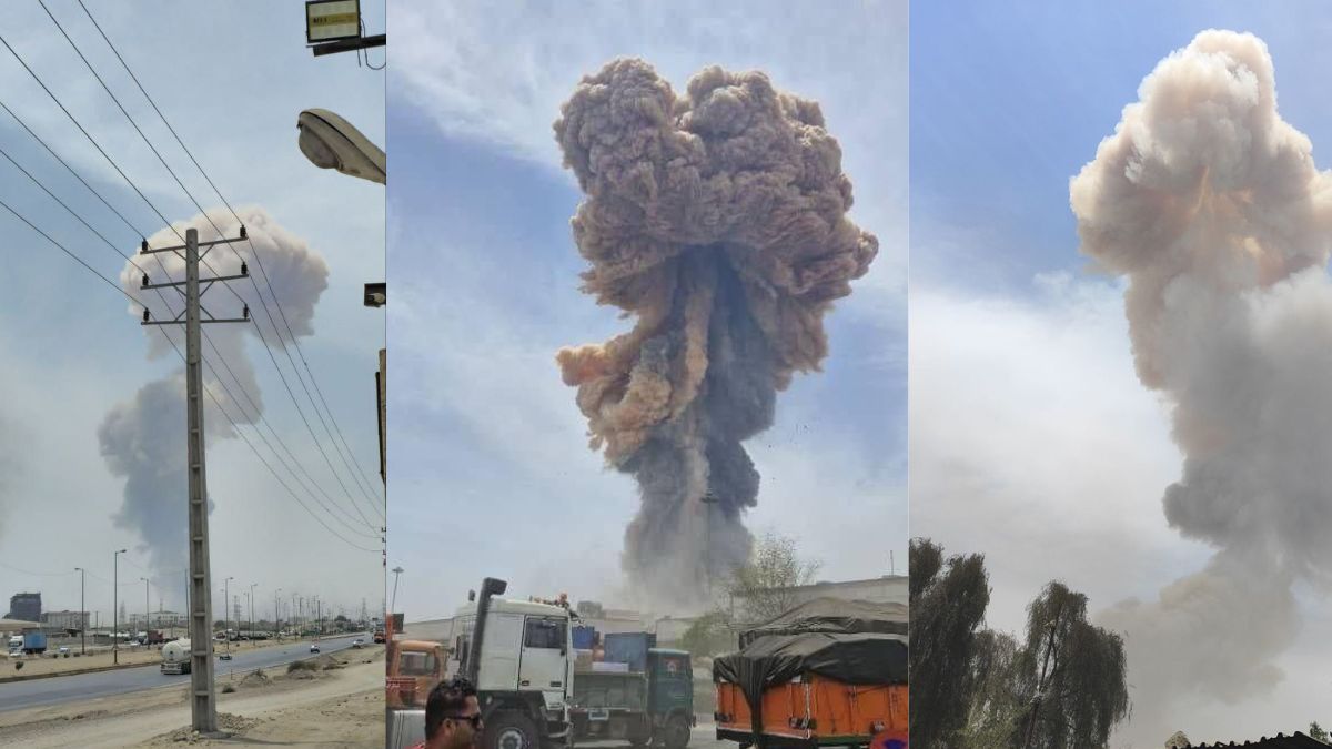VIDEO: Explozie de proporții la cea mai importantă bază navală a Iranului