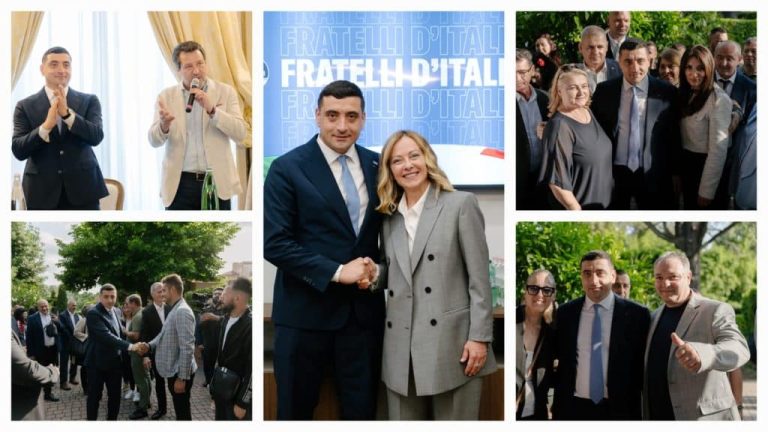 George Simion, în fața românilor din Italia: „ Voi readuce democrația în România și în Europa”
