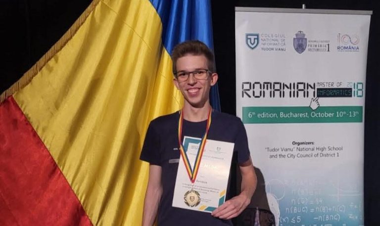 Rareș Felix Tudose, elevul care arată că România poate străluci prin educație – în campania „100 de tineri pentru dezvoltarea României”