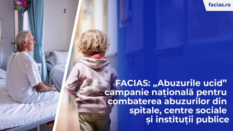 FACIAS lansează campania națională „Abuzurile ucid”, după moartea lui Marius Andrei Drăgan