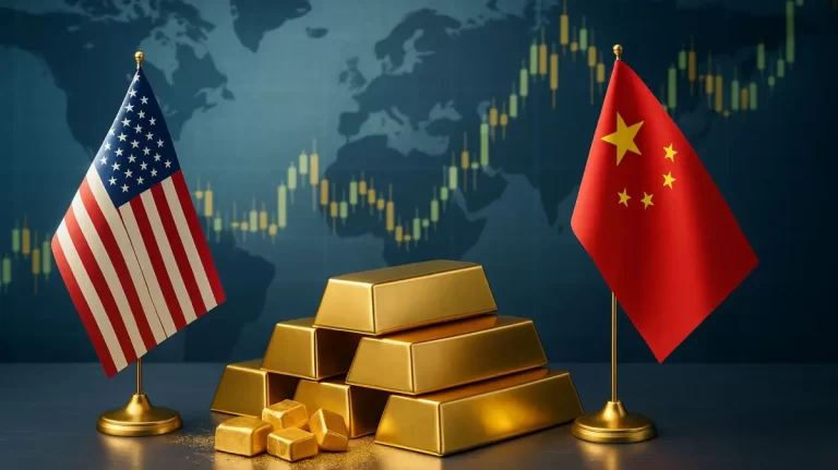 Armistițiul tarifar sino-american, lovitură împotriva aurului