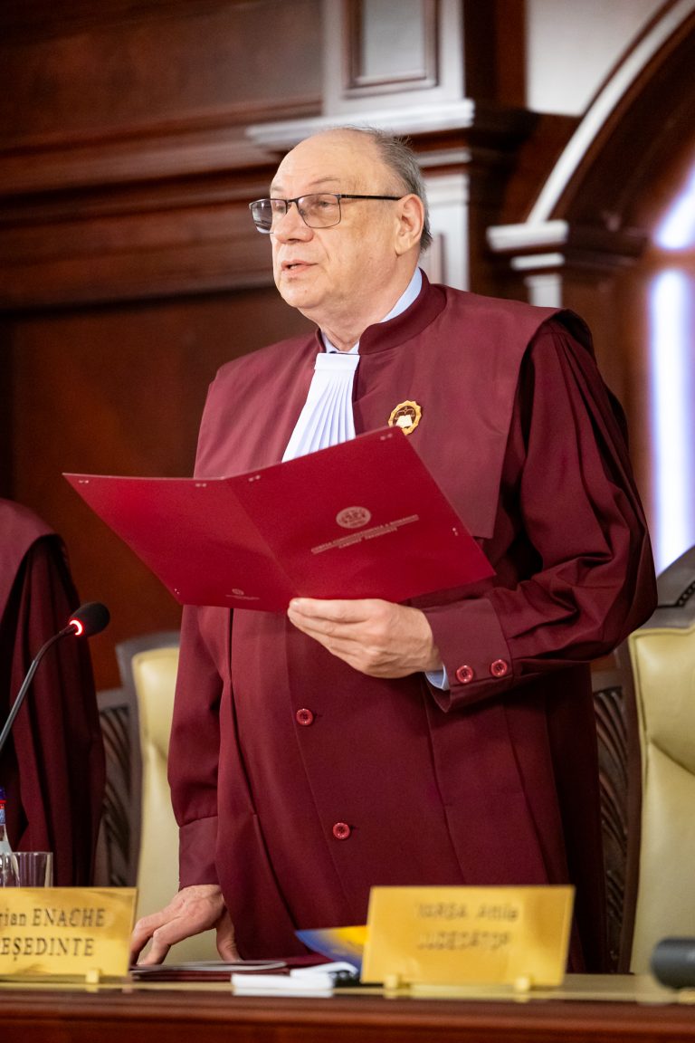 Când va fi ales judecătorul CCR care îl înlocuiește pe Marian Enache. Senatul a stabilit calendarul