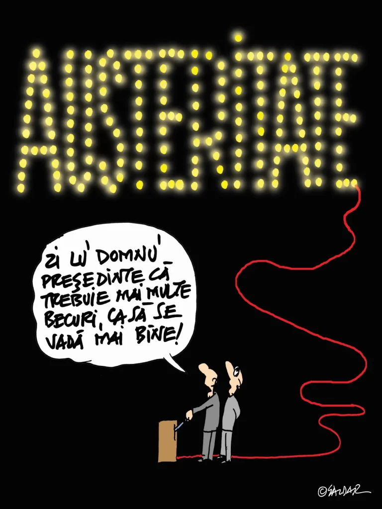 Caricatura Zilei