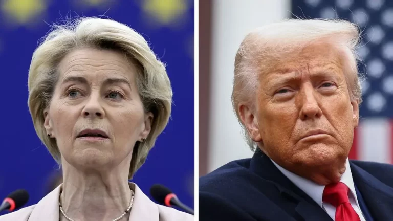 Ursula von der Leyen nu se poate pune cu Donald Trump
