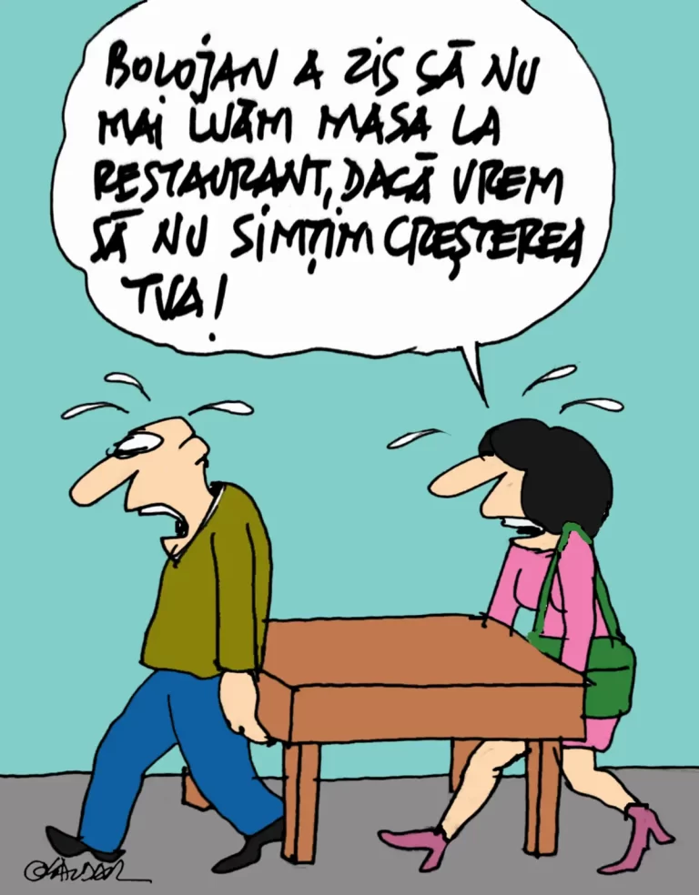 Caricatura Zilei