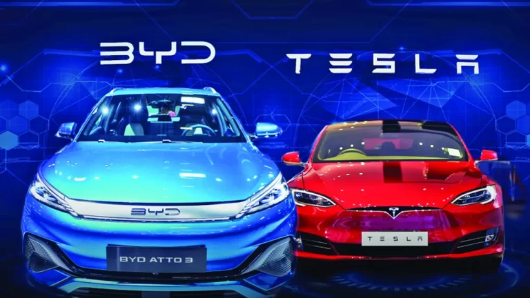Cursa mașinilor electrice: BYD a depășit Tesla
