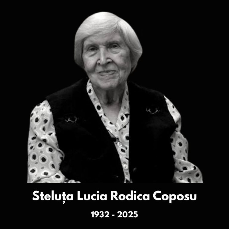 A murit Steluţa Lucia Rodica Coposu, sora fostului lider țărănist Corneliu Coposu