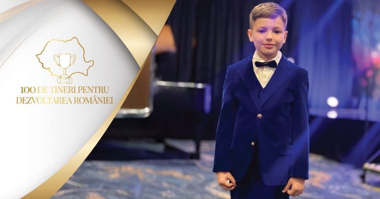 La 10 ani, pianistul constănțean Luca Uzun a adus 7 medalii de la WCOPA, SUA, și intră în campania „100 de tineri pentru dezvoltarea României”