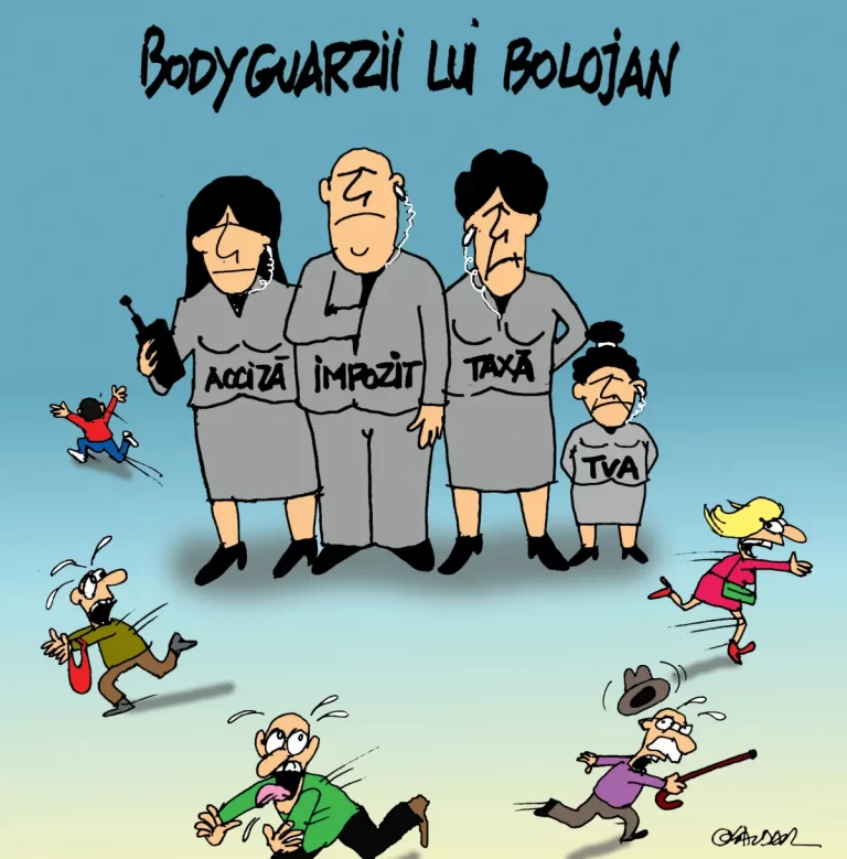 Caricatura Zilei