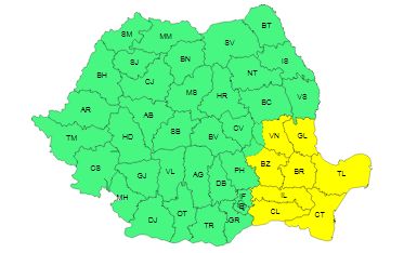 cod galben vant - Ziarul National