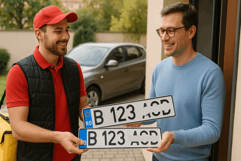 numar-de-inmatriculare-livrat-la-domiciliu - Ziarul National numerele de înmatriculare șoferii România domiciliu