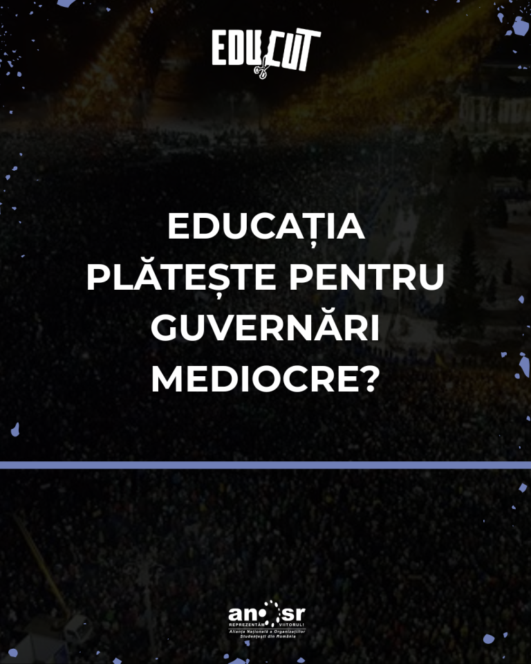 ANOSR anunţă proteste, în toată ţara, în 29 septembrie, faţă de măsurile de austeritate luate în Educaţie