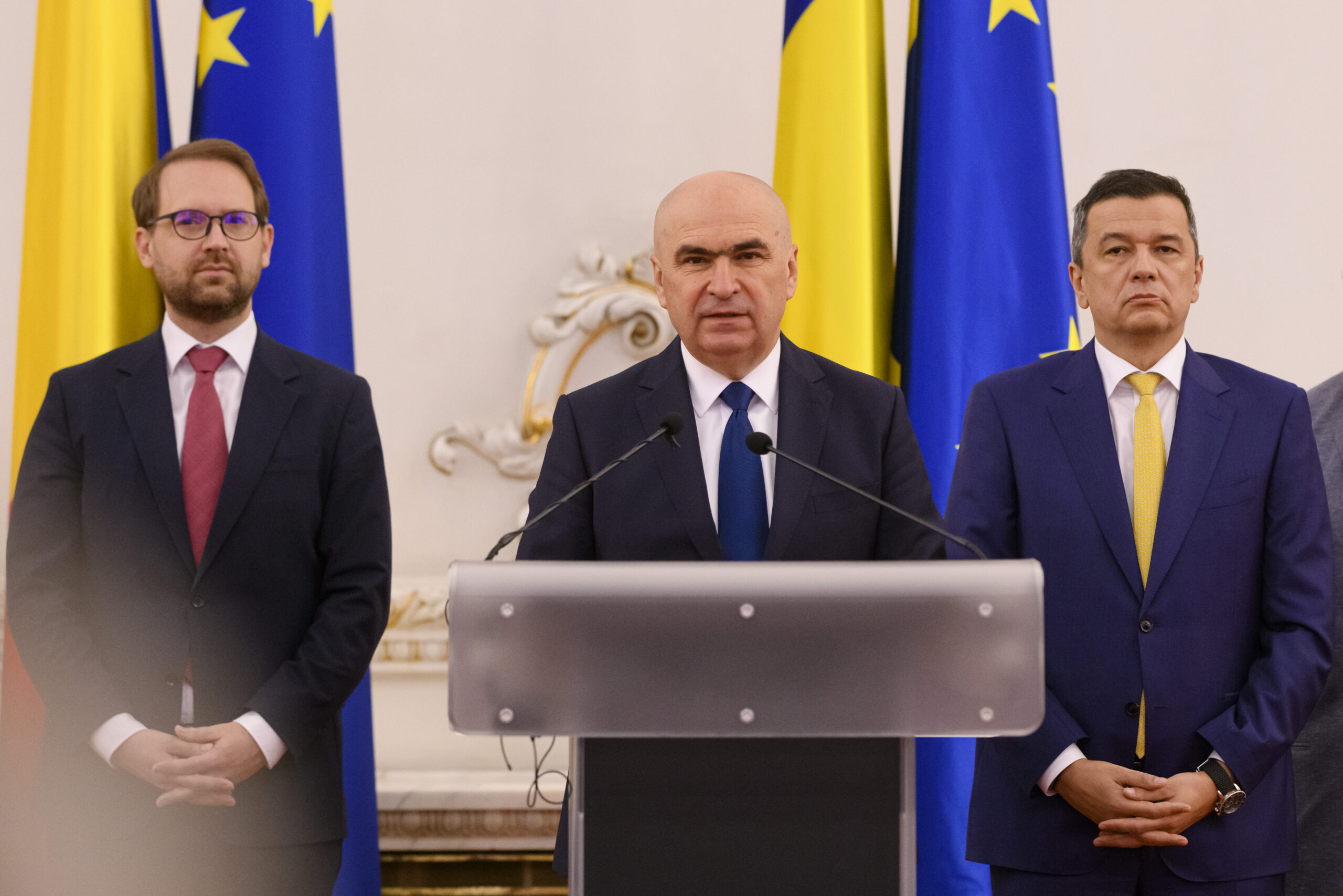 coaliția de guvernare Nicușor Dan