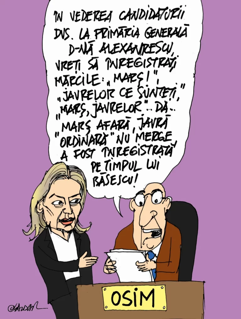 Caricatura Zilei