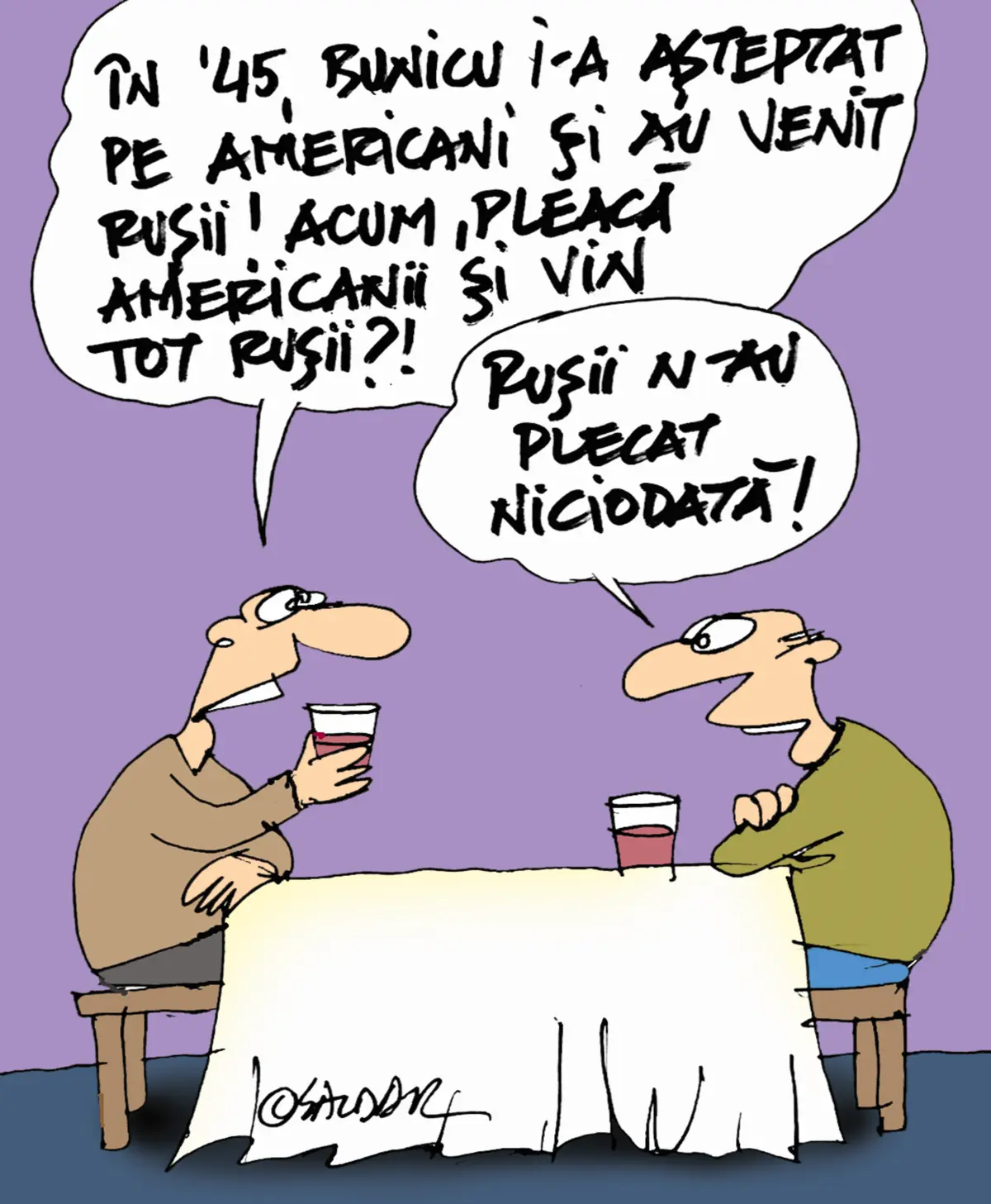 rusii nu au plecat - Ziarul National