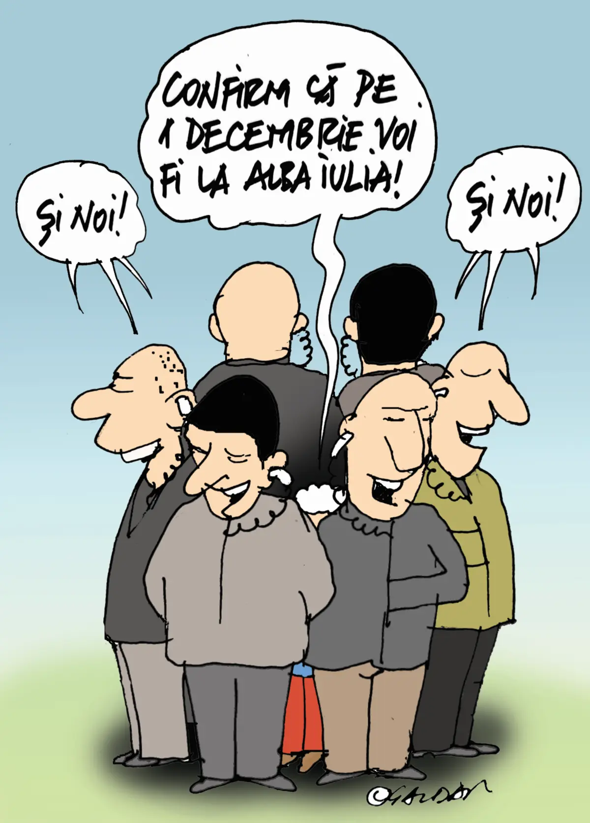 Pelerinaj la Alba Iulia - Ziarul National