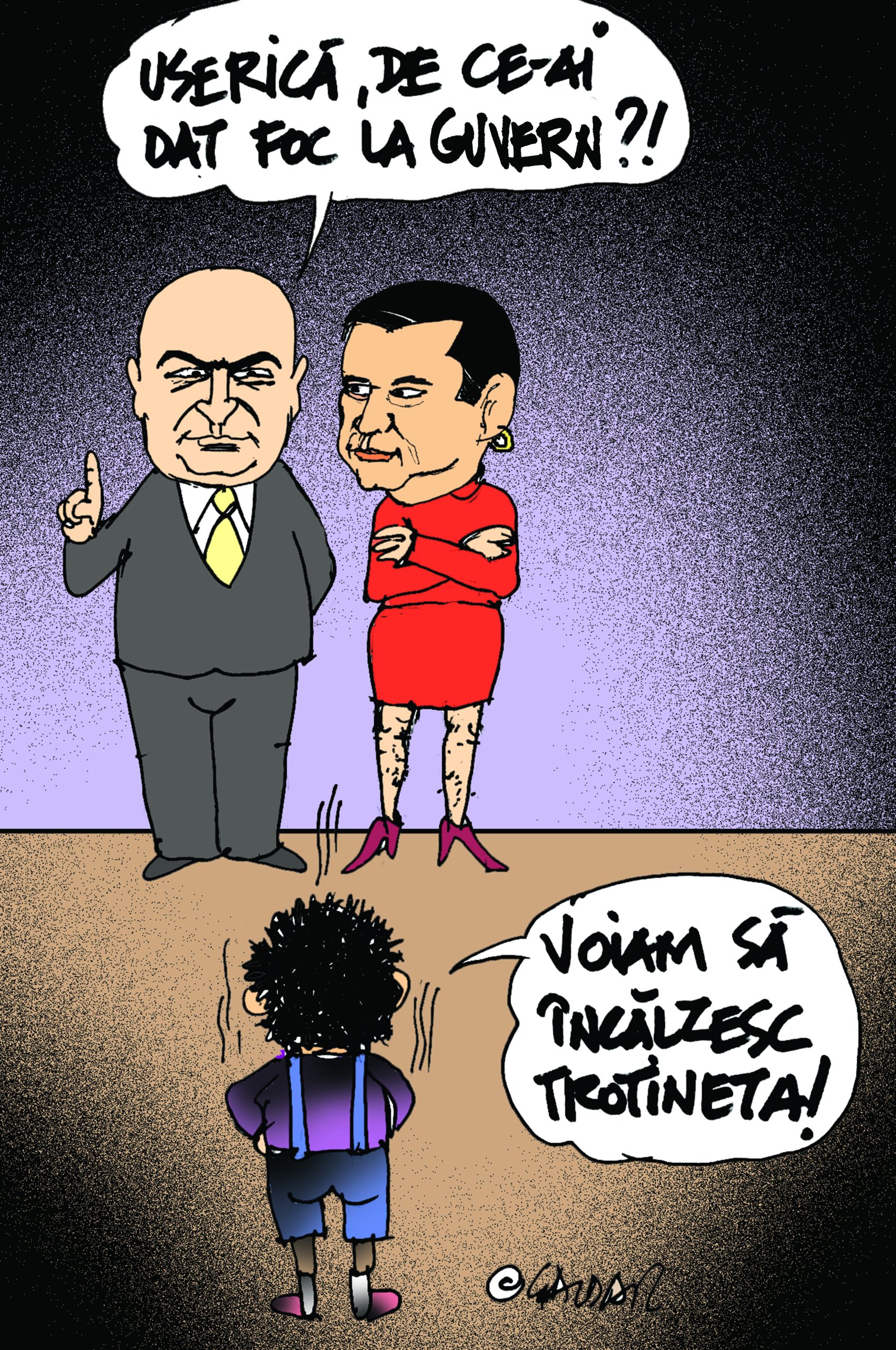 a dat foc - Ziarul National