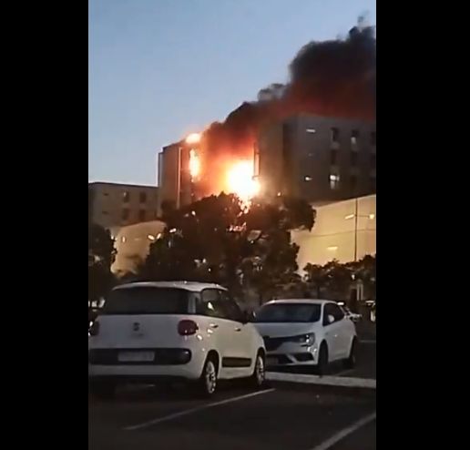 VIDEO. Incendiu la un spital din Spania - Ziarul National