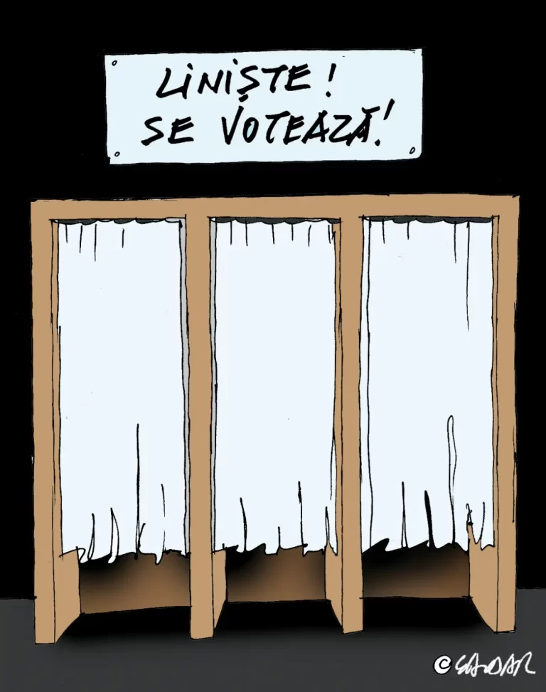 LINIȘTE! Se votează!