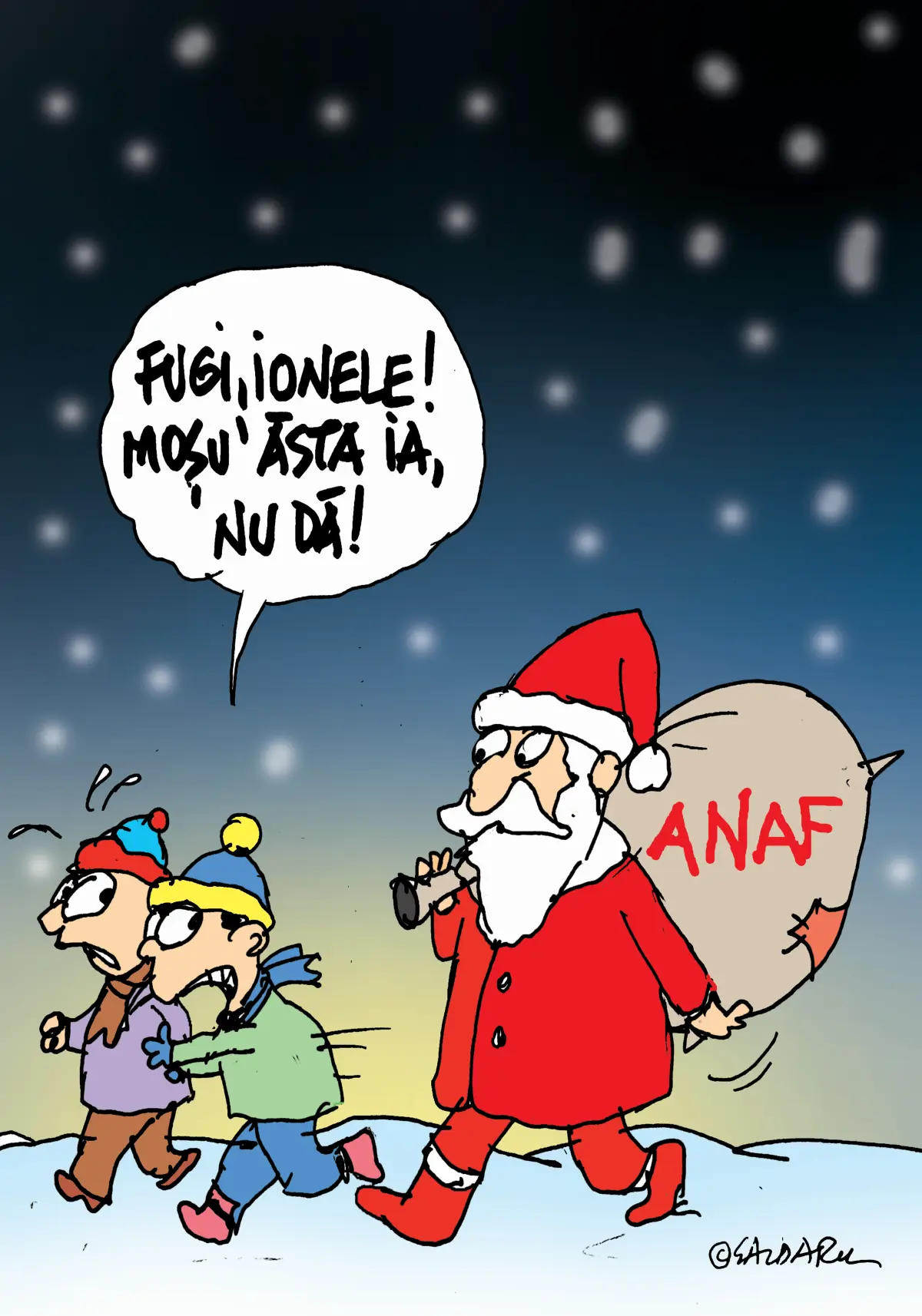 Moșu care ia… - Ziarul National