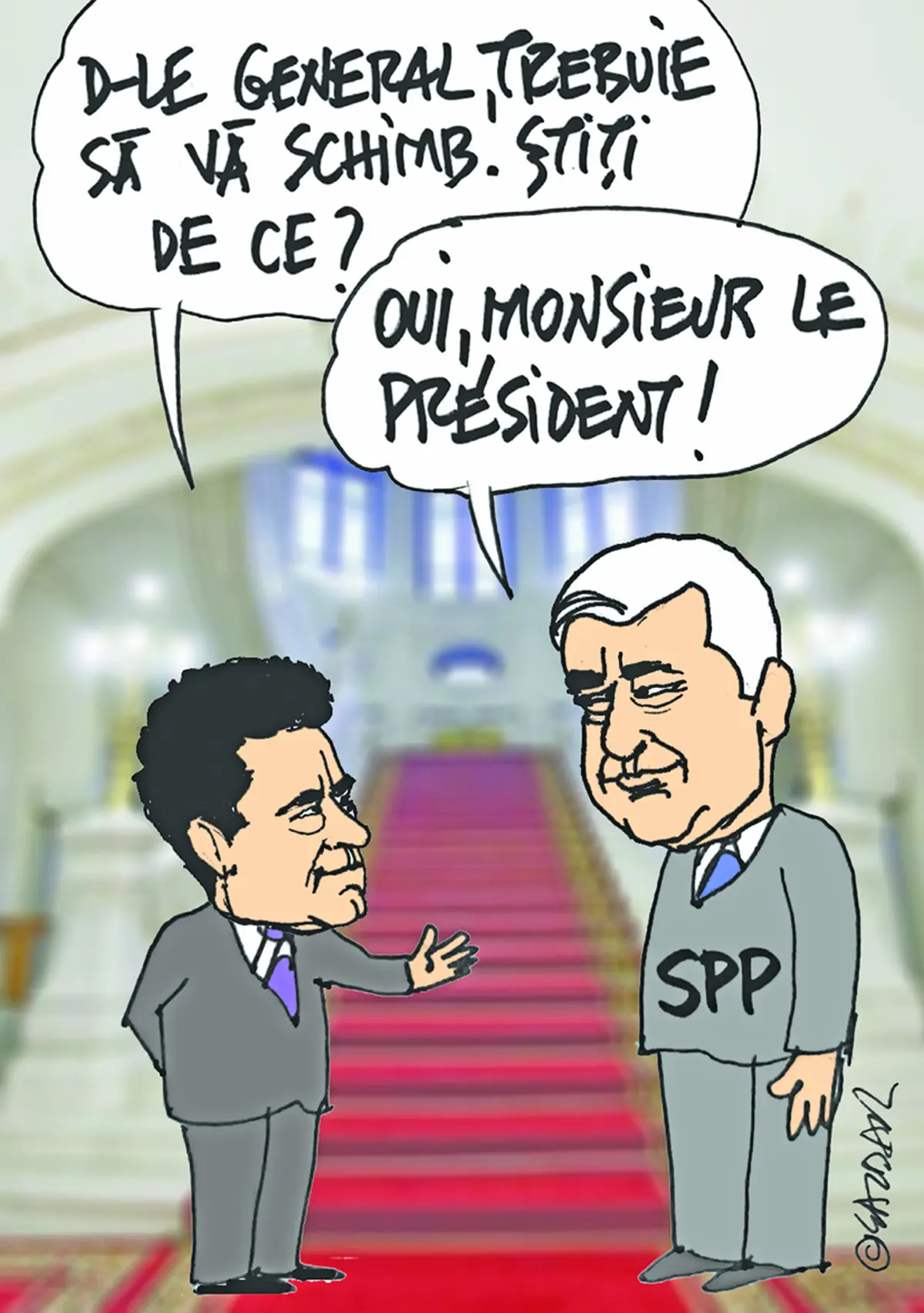 Ordinul de la Paris: Pahonțu, executat!/„Sistemul” se rescrie - Ziarul National