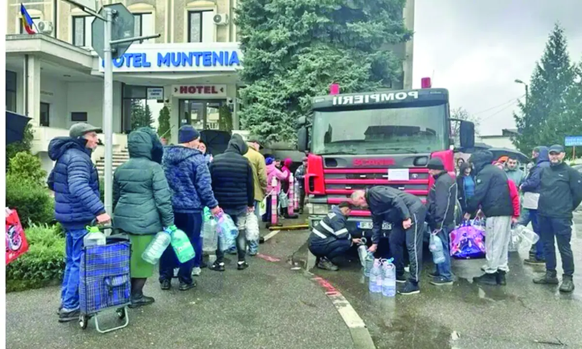 MINCIUNILE ies la suprafață. Ministerul Mediului REPARĂ ABIA ACUM rezerva de apă din zona Paltinu - Ziarul National