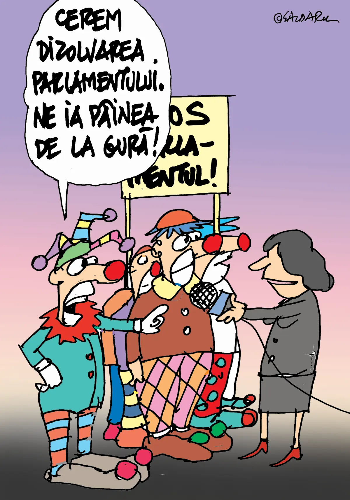 Parlamentul si pâinea - Ziarul National