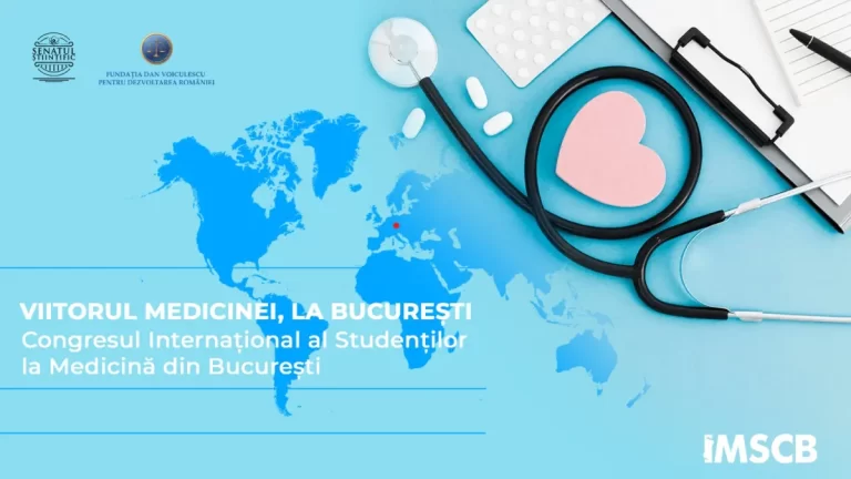 Descoperiri care schimbă medicina viitorului, prezentate la București. Senatul Științific al Fundației Dan Voiculescu, partener științific al celui mai important congres medical studențesc din regiune