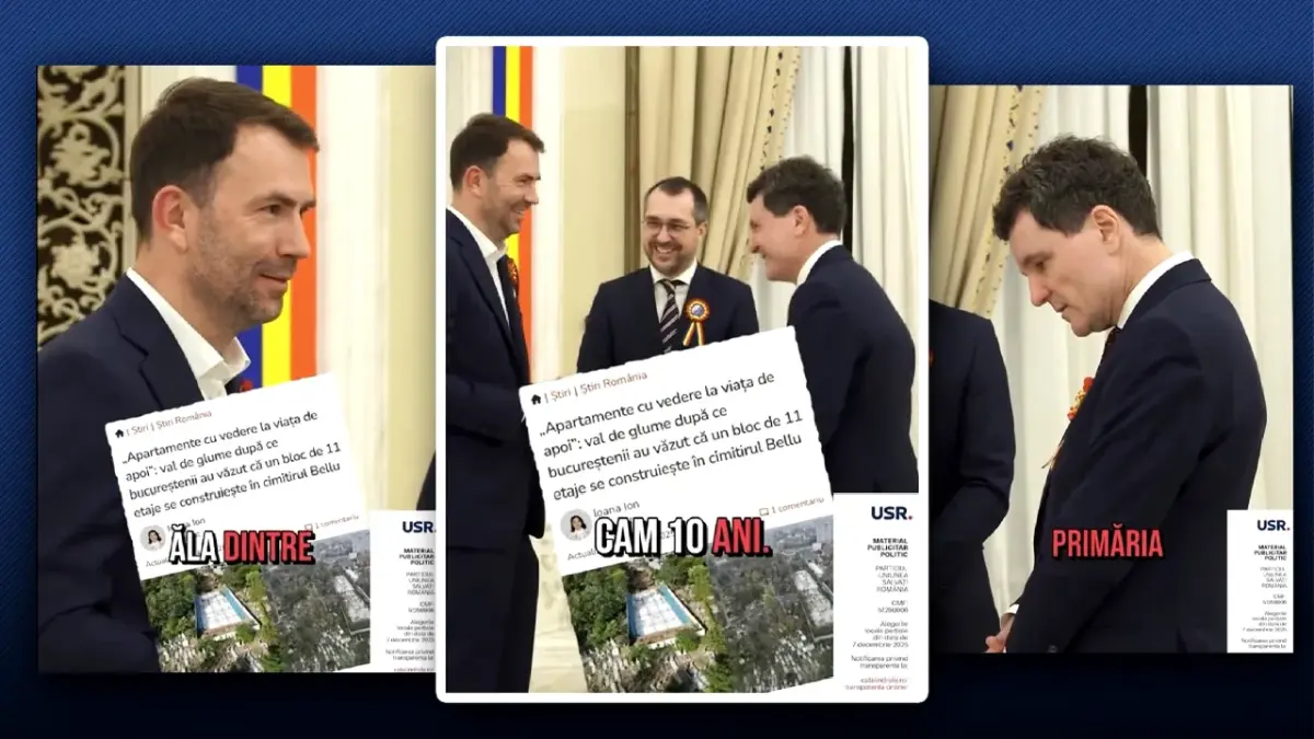 Studiourile de film Cotroceni: figurantul Nicușor și vedeta Drulă - Ziarul National