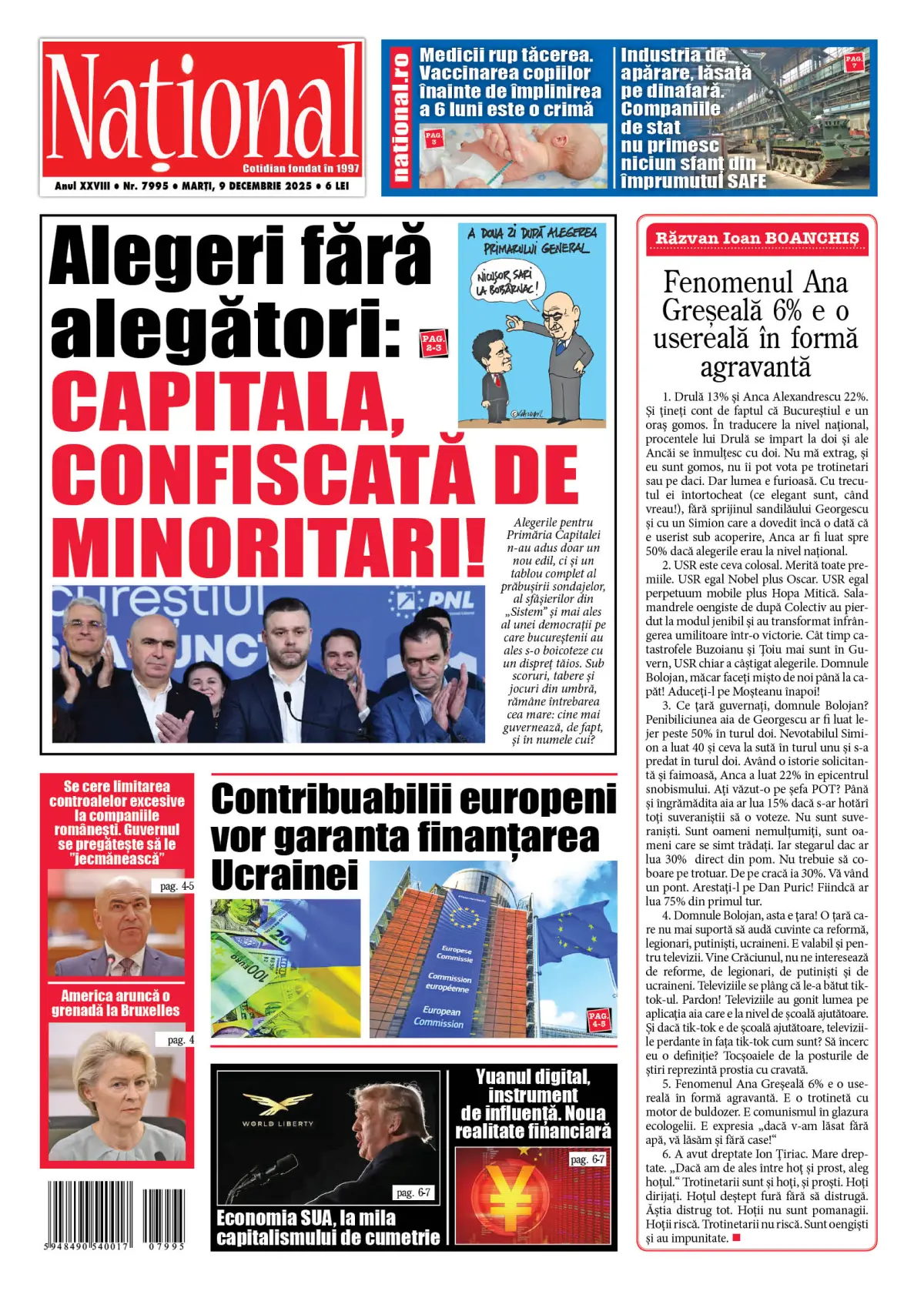 Alege ce citești - Ziarul National