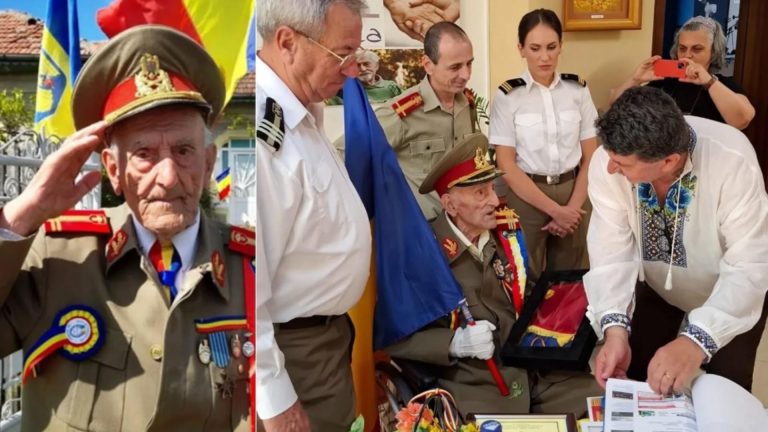 A murit colonelul Ion Vasile Banu, singurul veteran de război decorat de președintele Nicușor Dan de Ziua Națională